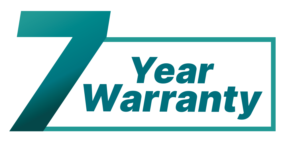 7-Year Warranty
