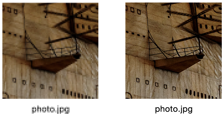 High Pixel Density for Smooth Display