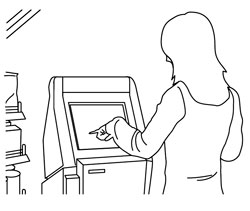 Analog resistive touch panel