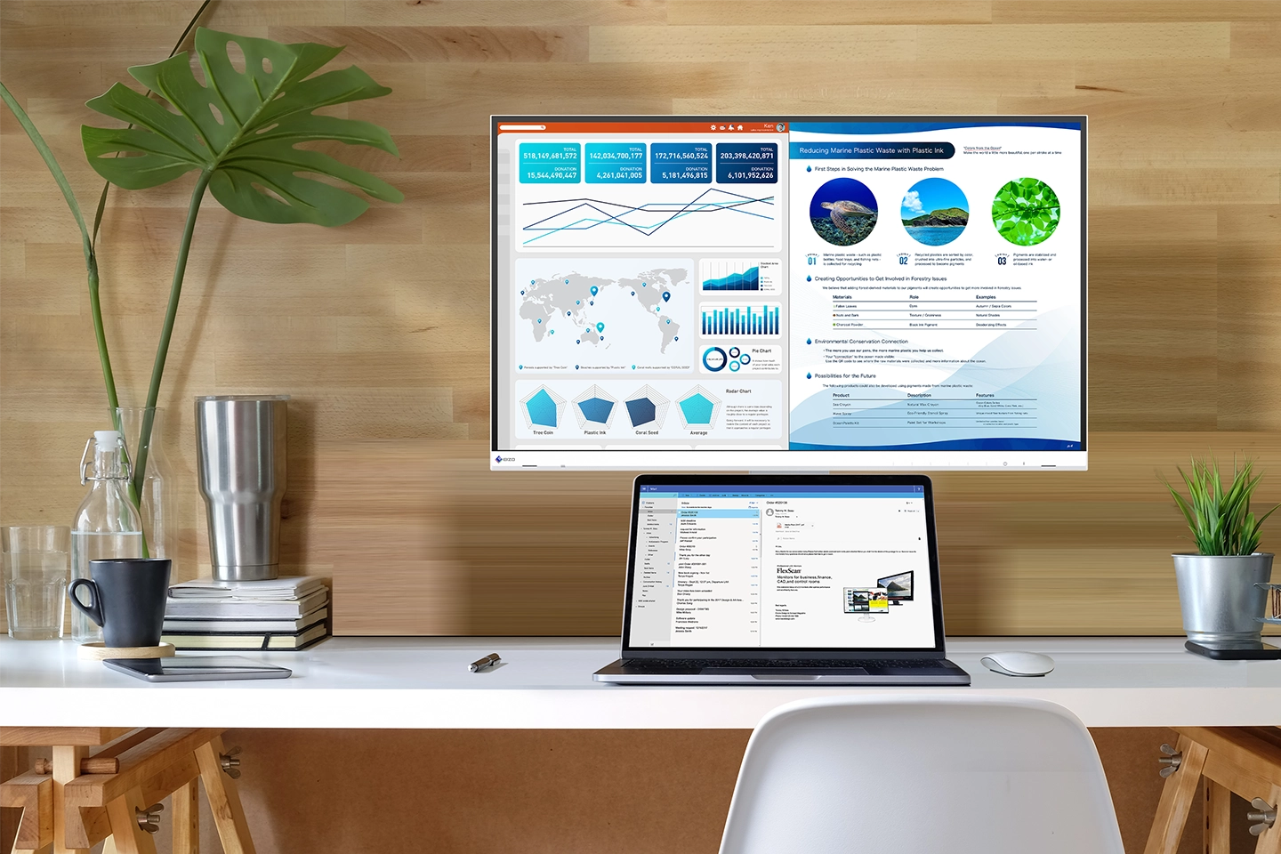 Comfortable Positioning in Modest Workspaces